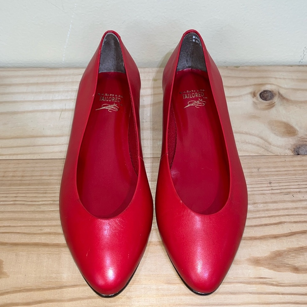 G.H. Bass & Co. Red Flats